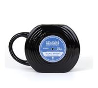 Gift Republic GR452014 Mug en Forme de Disque Vinyle 450 ML