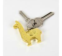 Gift Republic Lama Ouvre Bouteille Adulte Buvant Porte-Clé