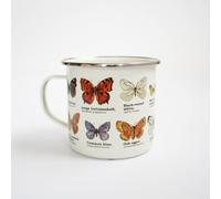 Gift Republic Tasse Papillons, émail, Multicolore