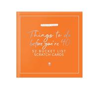 Gift Republic Things to Do Before You're 30 Cartes à gratter - Liste de Seau personnalisée Cadeau pour Anniversaire