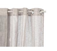 GIFTDECOR Cortina Gris Rayas, Lot de 6
