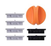 Giftgorde Lot de 6 lames de rechange pour massicot Fiskars, lames de rechange avec toutes les séries de débroussailleuses Fiskars/portables et de précision, 4 lames de coupe et 2 lames de coupe,