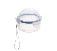 Giftik Récipient de stockage transparent pour réfrigérateur, congélateur, micro-ondes, aliments frais, pour petits légumes, citron, tomate, oignon, piment, ail, fruits, avocat, poire, pêche (1 pièce)