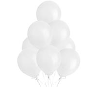 Gifts SHATCHI-1035 Lot de 25 ballons décoratifs pour fête de mariage Blanc nacré 30,5 cm