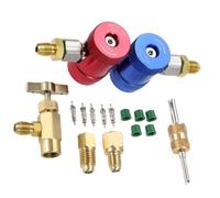 gifyym Adaptateur de liquide de refroidissement de voiture R1234YF réglable | Raccords de raccordement HVAC à faible perte pour installations, systèmes de véhicules, compresseur, conduite, réservoir