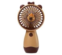 gifyym Ventilateur portatif rechargeable - Restez au frais n'importe où mains libres | ventilateur USB Capybæra + puissant appareil de refroidissement personnel | Pour l'été, les voyages, le