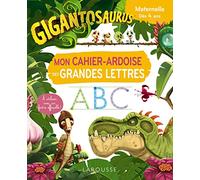 GIGANTOSAURUS Mon cahier ardoise des grandes lettres