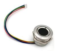 Giilayky R503 Indicateur Circulaire à Anneau Bicolore Rond Contrôle LED DC3.3V MX1.0-6Pin Capteur Capacitif Module D'Empreintes Digitales Scanner