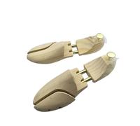 GIJMZY Arbre à chaussures for hommes, dispositif de Support réglable en bois massif ressorts double Tube(EU 43 44)