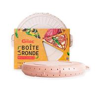La Boite Ronde réutilisable Gilac Rose