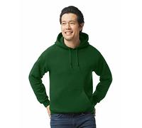Gildan Lot de 1 Sweat à Capuche en Polaire pour Adulte, Style G18500, Vert forêt, Taille S, Vert forêt, Small