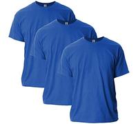 Gildan T-Shirt pour Homme en Ultra Coton, Style G2000, Royal (Lot de 3), XXL