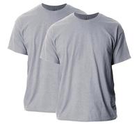 Gildan T-Shirt Unisexe Adulte en Coton Ultra Style G2000, Multipack, Gris Sport (Lot de 2), 5XL
