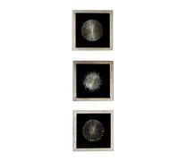 Gilde Bild, quadratisch, "Prime", MDF, schwarz, VE 3, 3 Stück wie abgebildet,, B. 30 cm, H. 30 cm 71398