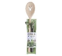 Gilde cuillère en bois & sel noir