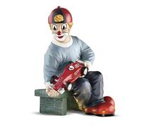 GILDE Gildeclown Figurine décorative Clown Ma Toute ma fierté - Objet de Collection Peint à la Main - Hauteur 12 cm - Cadeau de Voiture pour Homme