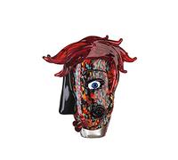 GILDE GLAS art Vase décoratif - Vase Facial - Décoration Moderne - Vase Design - Hauteur 30 cm