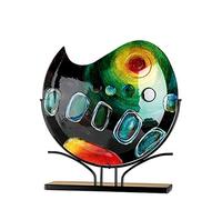 GILDE GLAS art Vase - Objet décoratif - Cadeaux pour Femmes H 47 cm