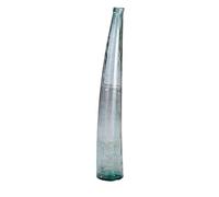 GILDE GlasArt 39199 Corno Vase en Verre recy abrication européenne Hauteur : 120 cm Ø 20 cm