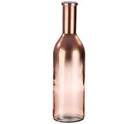 GILDE Grand Vase à Fleurs XL en Verre recy coration Salon - Fabrication européenne - Couleur : cuivre avec dégradé de Couleur - Hauteur 50 cm