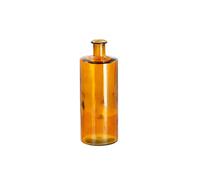 GILDE Grand Vase décoratif XL en Verre recyclé - Vase en Verre Arturo - Couleur : Orange/Jaune - Hauteur 75 cm