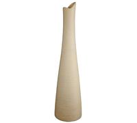 GILDE Grand Vase décoratif XXL - Grand Vase en céramique - pour Fleurs Individuelles Herbes - Cadeau de Noël, d'anniversaire, de Mariage - Couleur : crème - Hauteur : 51 cm