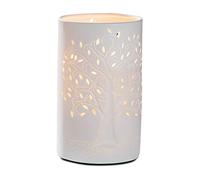Gilde Petit arbre lampe Roue vie Porcelaine Guilde