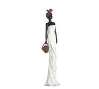 GILDE Poly Africaine Tortuga Polyrésine Hauteur 44 cm