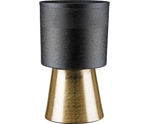 Gilde Übertopf, zylindrisch, "Nama", Aluminium, schwarz, VE 1, H. 34 cm, D. 22 cm