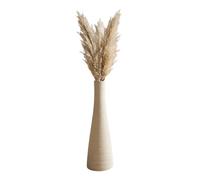GILDE Vase décoratif XL - Grand Vase en céramique - pour Fleurs Individuelles Herbes - Décoration de Noël, Cadeau d'anniversaire, Mariage - Couleur : crème Hauteur 41 cm