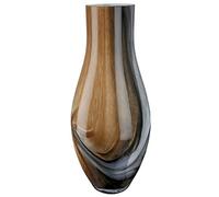 GILDE Vase en Verre Draga - Grand Vase décoratif - Hauteur : 40 cm - Aspect mamor - Fabrication européenne