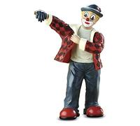 Gildeclown Figurine de Clown Le Nouveau Costume - Petite Figurine de Clown dans Une boîte Cadeau - décoration Cadeau Femmes Hommes Noël - Multicolore H 15 cm