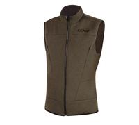 Gilet chauffant avec paire de coussins chauffants Lenz 2.0 Marron L