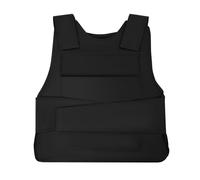 Gilet de protection, gilet pare-balles, veste anti-perforation réglable | Nylon 600D imperméable, doublure en acier de manganèse, résiste à 24J d'énergie cinétique, bretelles et ceinture réglables.