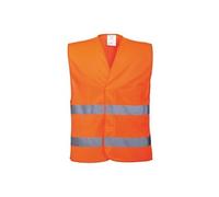 Portwest Gilet C474 Double bande haute visibilité réfléchissant Orange 4X/5X