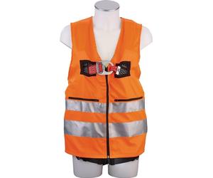 Gilet de signalisation MAS40 Quick EN361 EN20471 2-points,Gilet orange p.Taille44-54 MAS