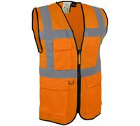 Gilet Haute visibilité Jaune Multi-poches SINGER - GARA