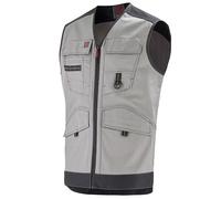 Gilet de travail TROWEL sans manches 9ATTUP gris/noir T5 - LAFONT - LA-9ATTUP-887-5 56/58