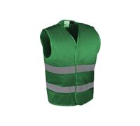 Gilet de visualisation vert Singer GILVER - T.L
