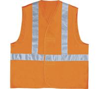 GILET DELTA PLUS HAUTE VISIBILITÉ POLYESTER ORANGE FLUO- MONTAGE BAUDRIER - GILP4OR0 58/60 (2XL)