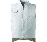 GILET FROID SANS MANCHES EN POLYESTER COTON BLANC AGROALIMENTAIRE ALBATROS DE COVERGUARD