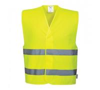 Portwest Gilet double bandes C474 – haute visibilité, léger et confortable – Orange 2XL/3XL