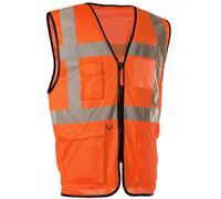 Gilet Haute visibilité Jaune Multi-poches SINGER - GARA