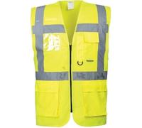 Gilet haute visibilité - Vest-Port - Multipoche - 100% polyester - Norme EN 471 Classe 2 - Jaune XXXL