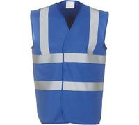 Gilet haute visibilité YOKO Bleu Royal M