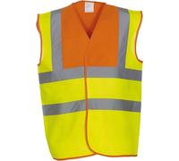 Gilet haute visibilité YOKO Jaune / Orange XXL