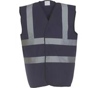 Gilet haute visibilité YOKO Marine M