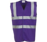 Gilet haute visibilité YOKO Violet M