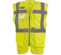 Gilet haute visibilité - YOKO - YHVW820 - Jaune Fluo - Taille M - Respirant et pratique M