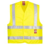 Portwest FR75 Gilet HV Résistant à la flamme Jaune - Taille 4X/5X